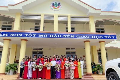 Trường MN Sao Khuê gặp mặt kỷ niệm 41 năm ngày nhà giáo VIệt Nam ( 20/11/1982- 20/11/2023)
