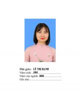 Lê Thị Hạnh Lê Thị Hạnh