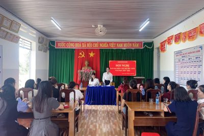 Hội nghị họp phụ huynh đầu năm học 2025-2026 Trường Mầm non Sao Khuê