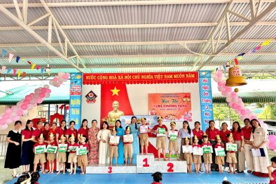 Hội thi “Rung chuông vàng” lần thứ IV năm học 2025-2026 dành cho khối lá 5- 6 tuổi trường Mầm non Sao Khuê