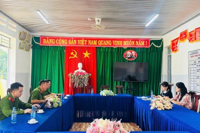 Trường Mầm non Sao Khuê đón đoàn kiểm tra định kỳ công tác “Phòng cháy chữa cháy” năm 2026